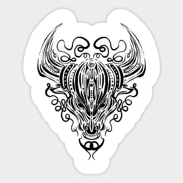 Taurus Sticker by Danderfull